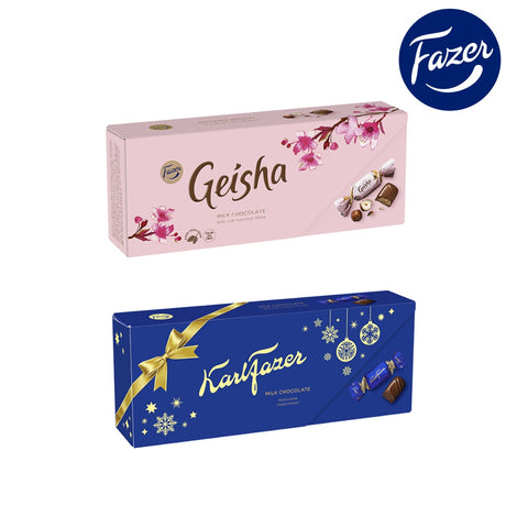 Fazer ファッツェル ミルクチョコレート ゲイシャ ミルクチョコレート（ナッツ入り） 2個セット