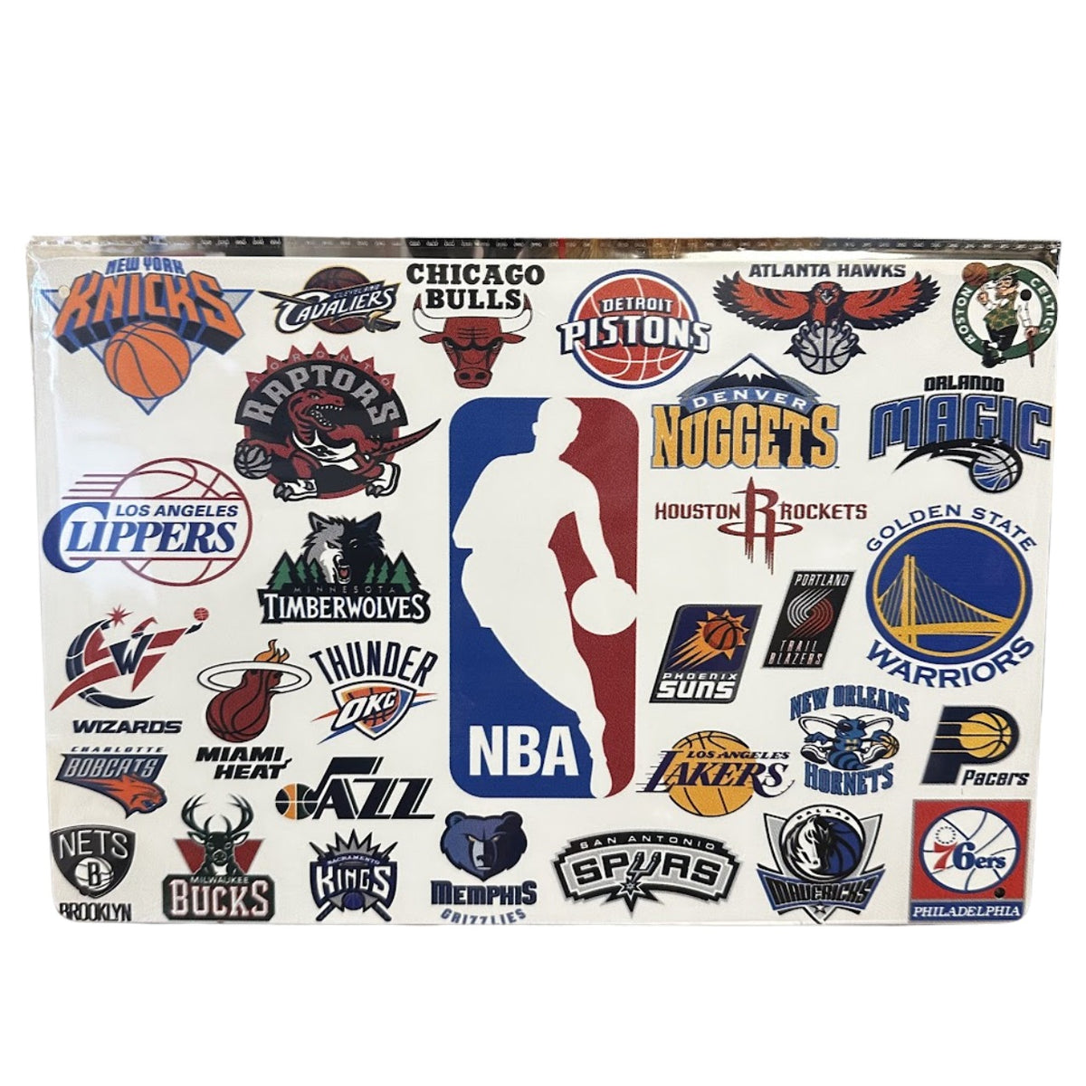 NBA バスケットボール チームロゴ アメリカン スポーツ ヴィンテージ ブリキ看板