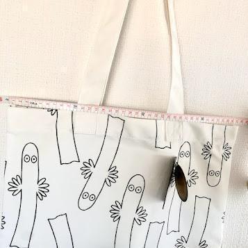Martinex ムーミンニョロニョロ トートバック 40.5×37cm