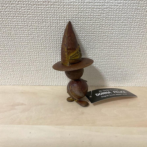 ブリキエルフの置物 6.5×4.5×12cm