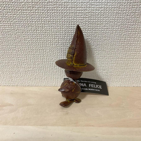 ブリキエルフの置物 6.5×4.5×12cm