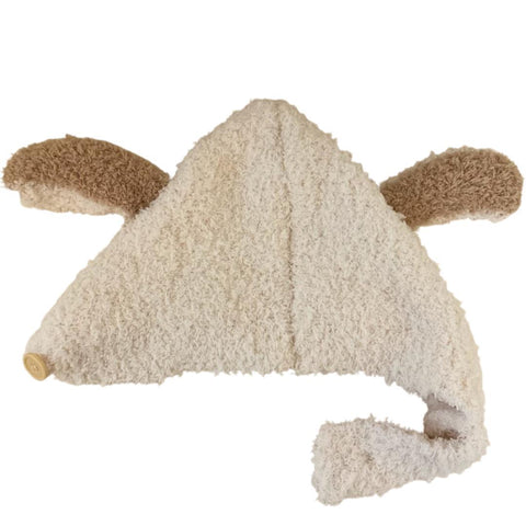 新品 子供用 うさぎみみの帽子 ブラウン