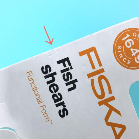 新品 フィスカース キッチンバサミ 魚用 はさみ　釣りにも便利